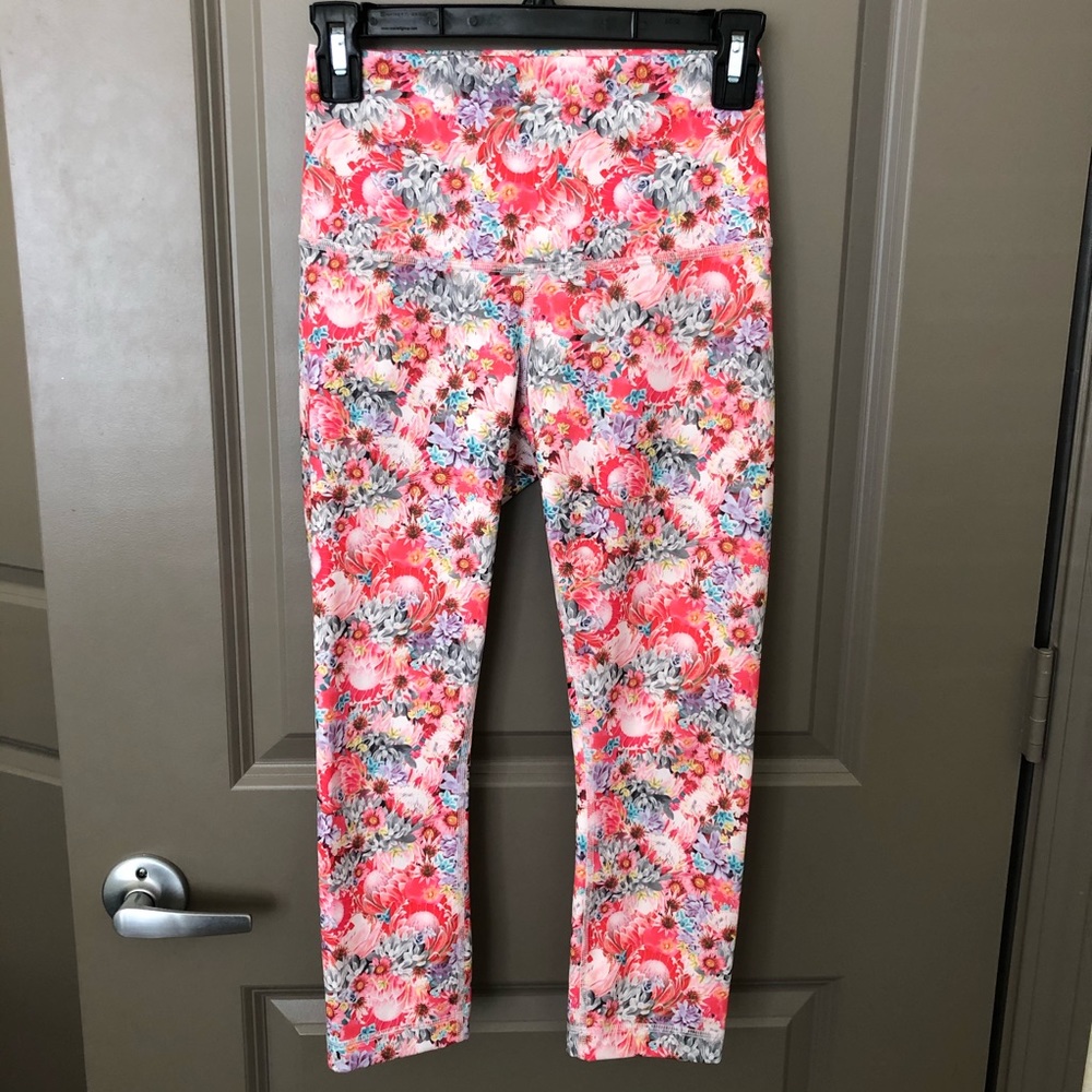 Lululemon wunder under crop leggings